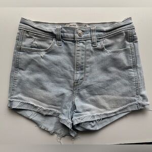 Abercrombie & Fitch Light Wash Jean Shorts